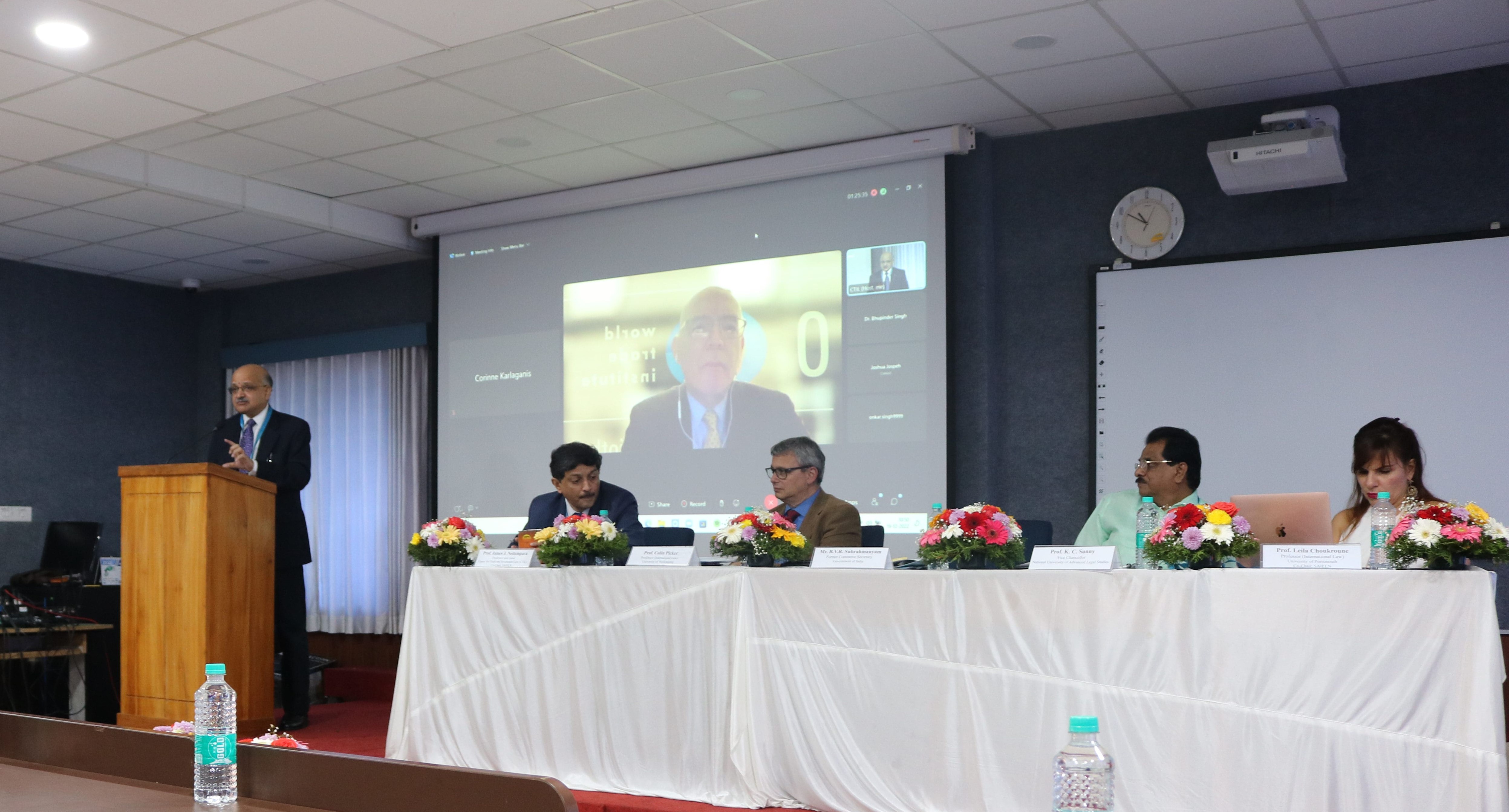 Shri. B. V. R. Subrahmanyam, Former Commerce Secretary delivered Keynote Address during the Conference on Food Security and International Law